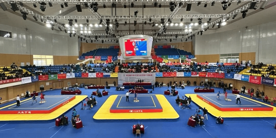 我校代表队在第九届中国大学生武术散打锦标赛中喜获佳绩